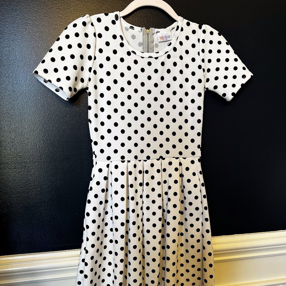 Lularoe Amelia Polka Dot - Sz XS